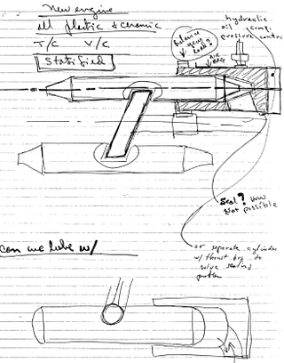 Illustration for article titled DeLorean's Next Radical Idea Was This Never-Before-Seen Engine